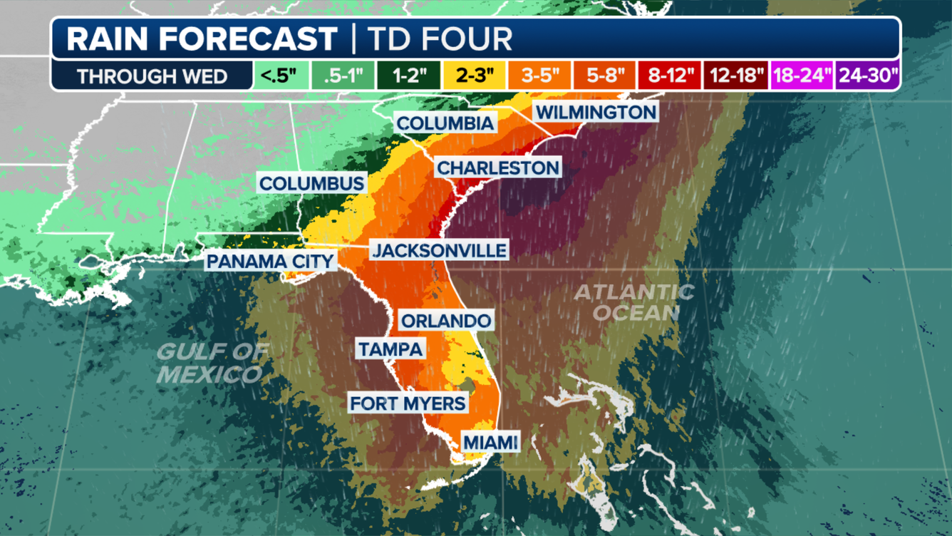 Potential Tropical Cyclone Four